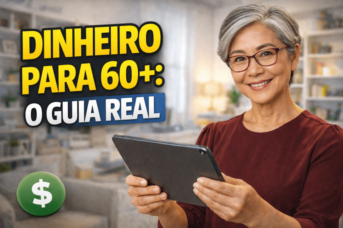 Maturidade Lucrativa: 3 Formas Reais de Ganhar Dinheiro em Casa Após os 60 Anos! ​