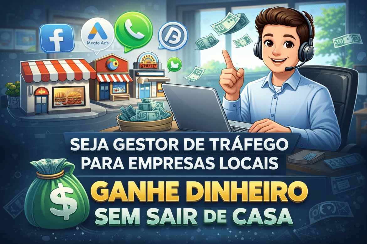 Como se Tornar um Gestor de Tráfego para Empresas Locais e Ganhar Dinheiro Sem Sair de Casa