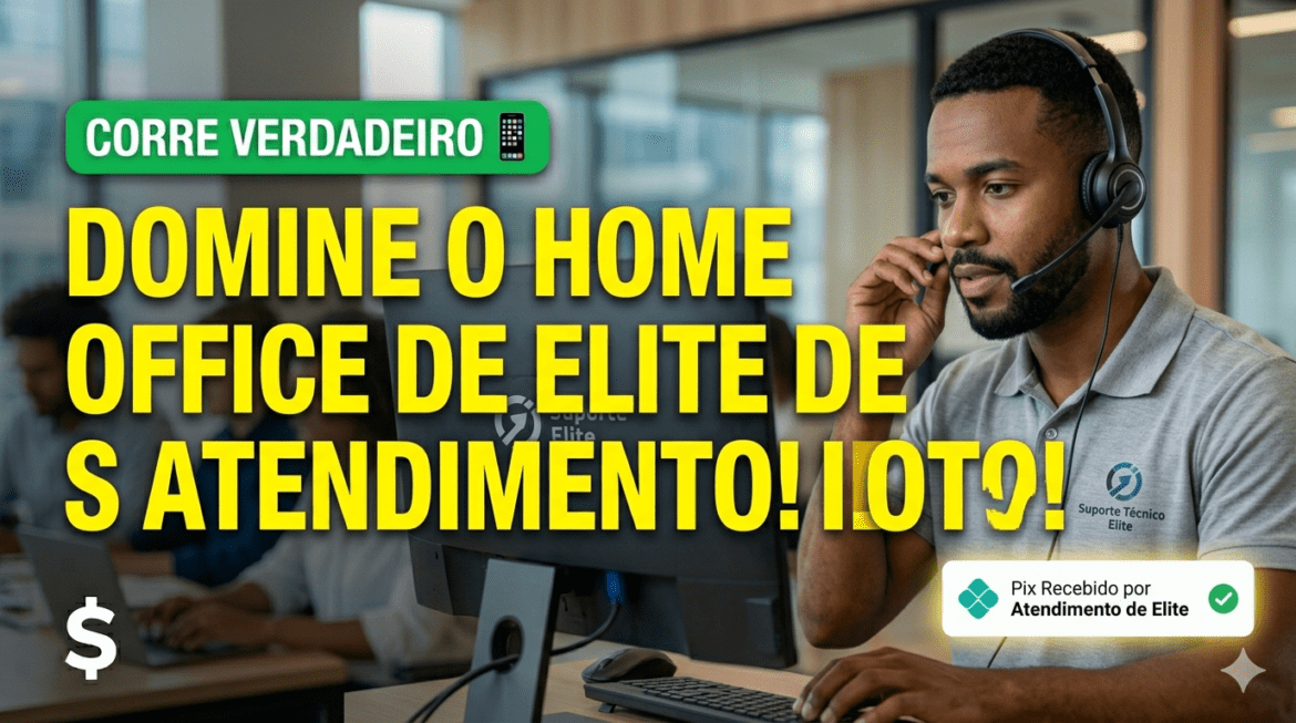 Domine o Home Office de Elite de Suporte e Atendimento que Poucos Conhecem!