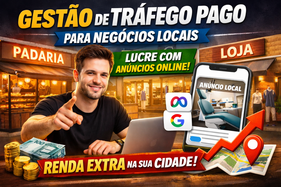 GESTÃO DE TRÁFEGO PAGO PARA NEGÓCIOS LOCAIS
