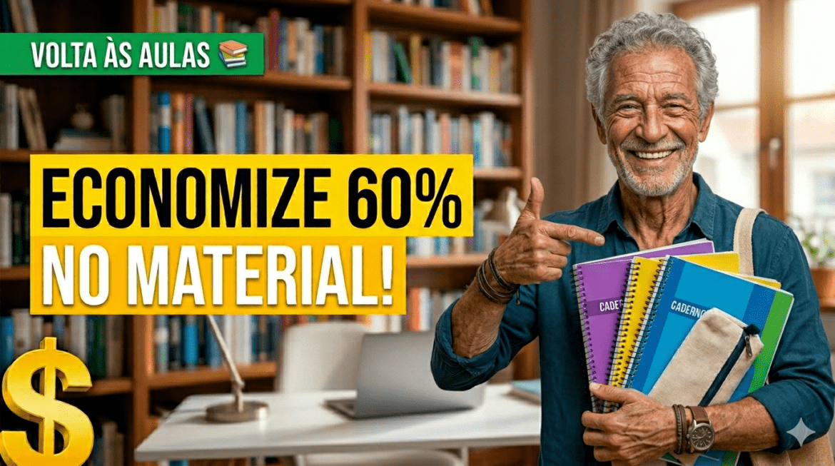 Volta às Aulas: 5 Dicas de Ouro para Economizar Muito na Compra do Material Escolar!