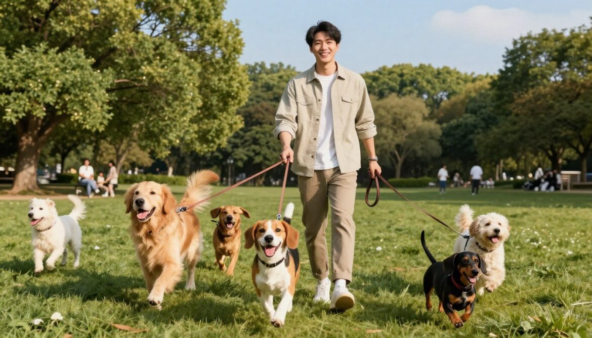 Guia do Dog Walker: Como Faturar até R$ 2.000 por Mês Passeando com Cães