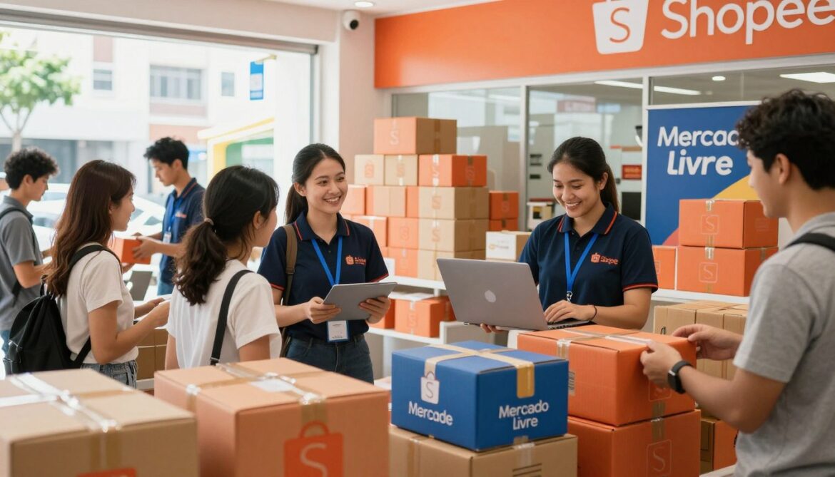 Shopee e Mercado Livre: Como se Tornar um Ponto de Coleta e Ganhar por Pacote