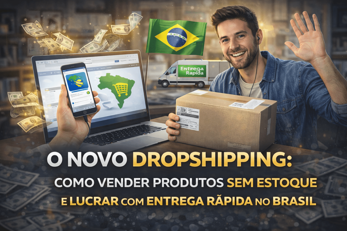 O Novo Dropshipping: Como Vender Produtos Sem Estoque e Lucrar com Entrega Rápida no Brasil