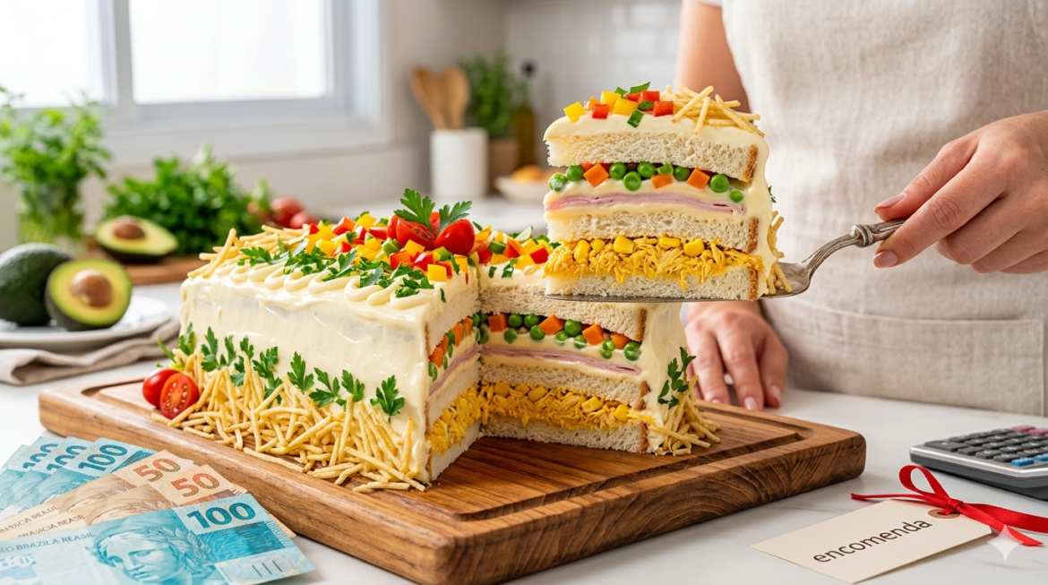 TORTA DE PÃO: Torta de Pão de Forma: A Receita Econômica que é Sucesso em Qualquer Encomenda.
