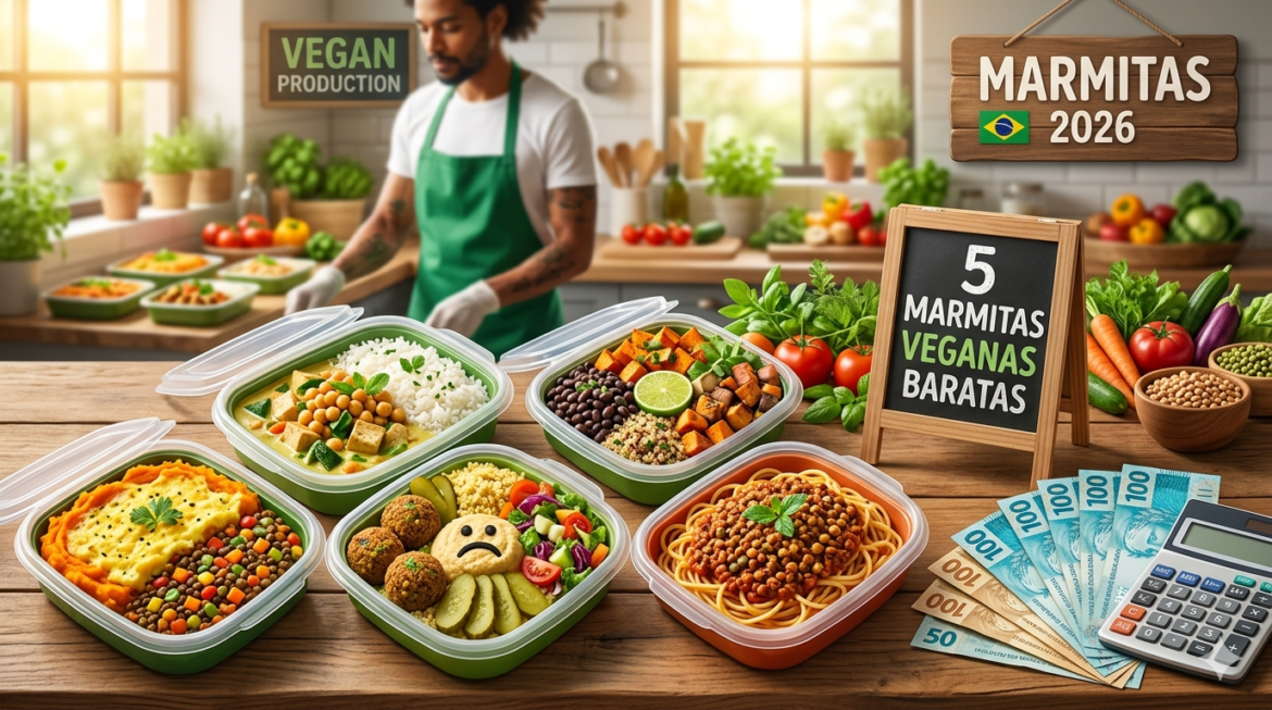 MARMITA VEGANA: Mercado em Alta! 5 Marmitas Veganas Baratas para Lucrar muito em 2026.