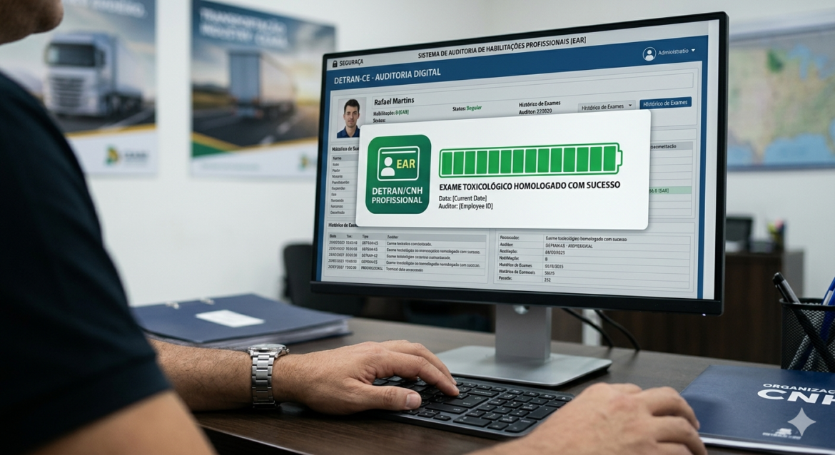 Exame Toxicológico CNH 2026: Quem Precisa Fazer, Prazos e Como Evitar a Multa de Balcão