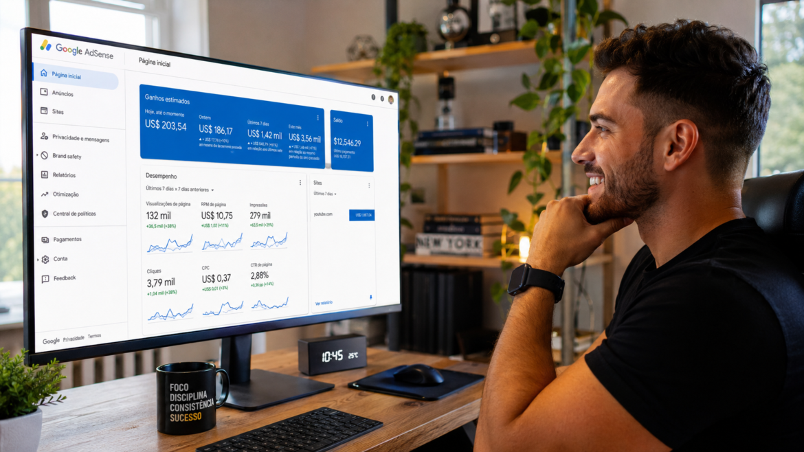 Como Monetizar um Blog com o Google AdSense: Estratégias de SEO para Atrair Tráfego Orgânico e Viver de Renda Passiva