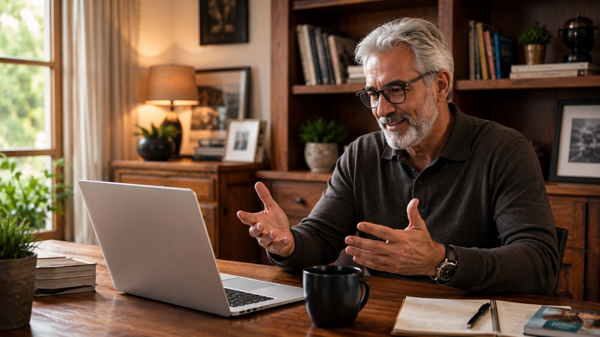 Como Ganhar Dinheiro na Internet Após os 60 Anos: O Guia Seguro para Transformar a Experiência de Vida em Renda Extra em Casa