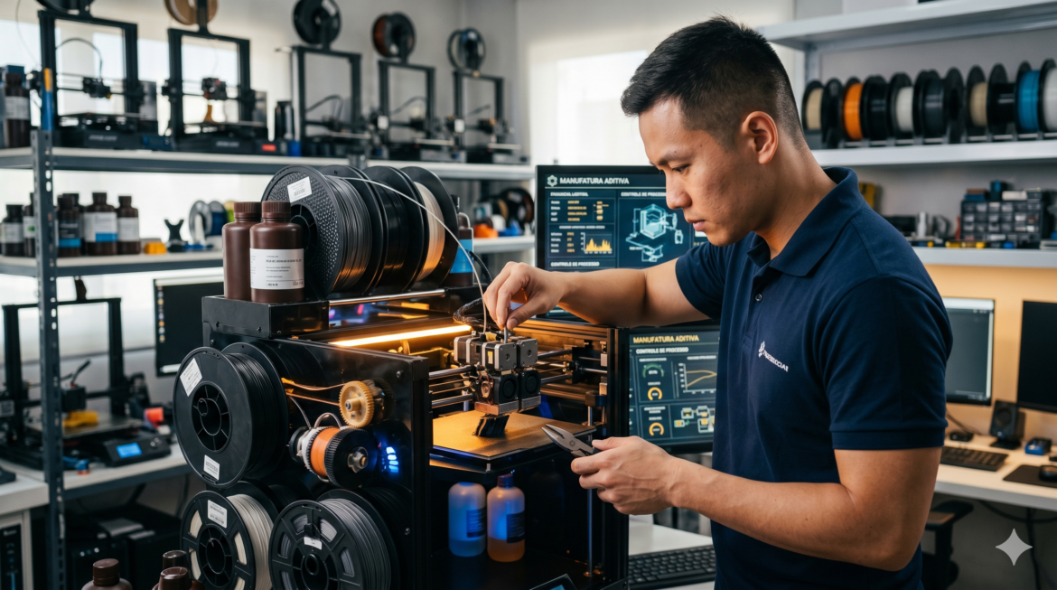 Microfábrica de Impressão 3D: Como Criar um Negócio Tech de Prototipagem sem Sair de Casa