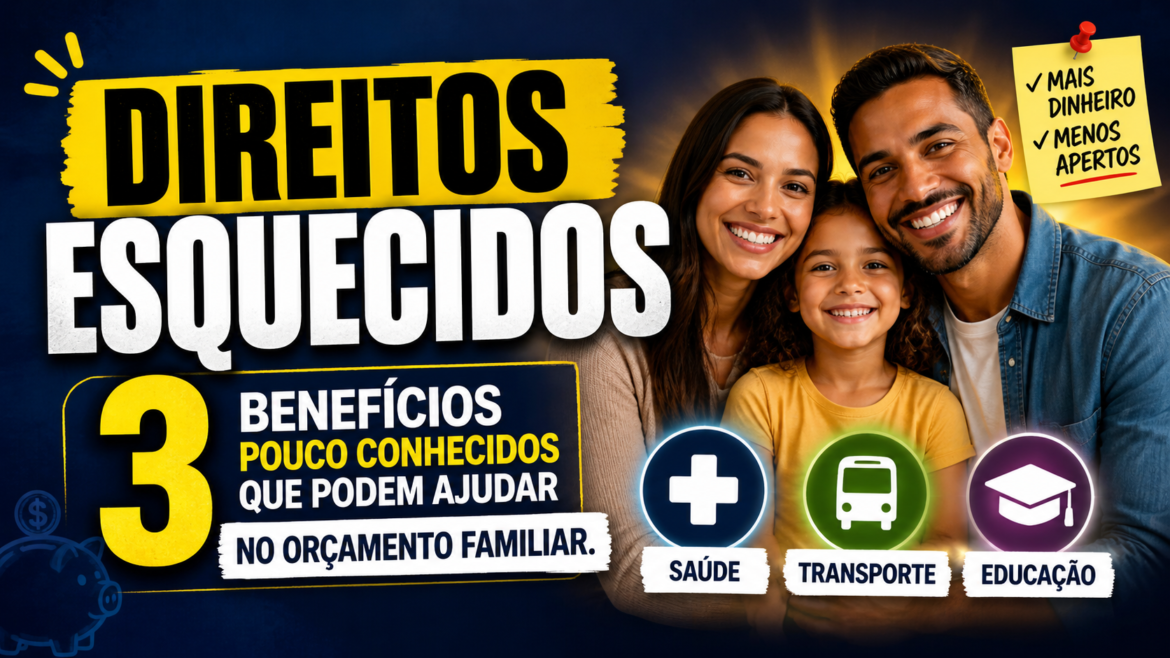 Direitos Esquecidos: 3 benefícios pouco conhecidos que podem ajudar no orçamento familiar