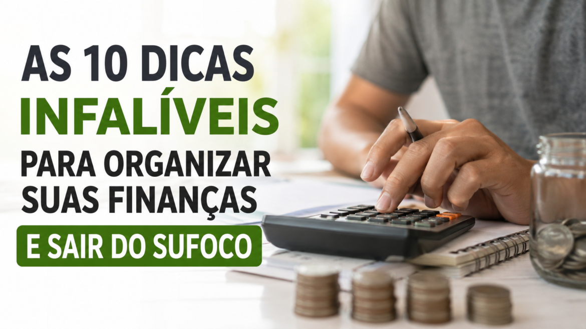 As 10 Dicas Infalíveis Para Organizar Suas Finanças E Sair Do Sufoco