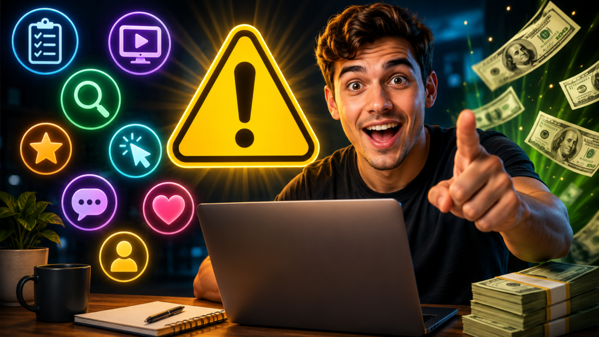 ALERTA DE OPORTUNIDADE: 10 Sites Gratuitos que Pagam para Você Realizar Tarefas.