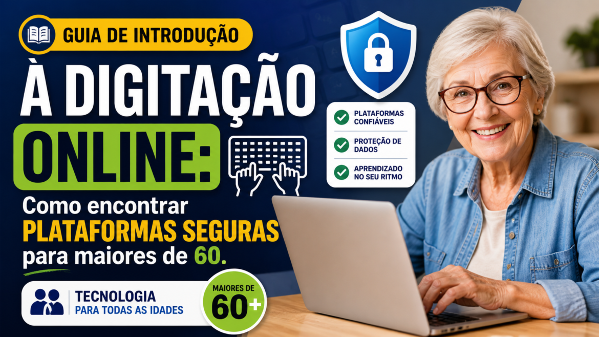 Guia de Introdução à Digitação Online: Como encontrar Plataformas Seguras para maiores de 60
