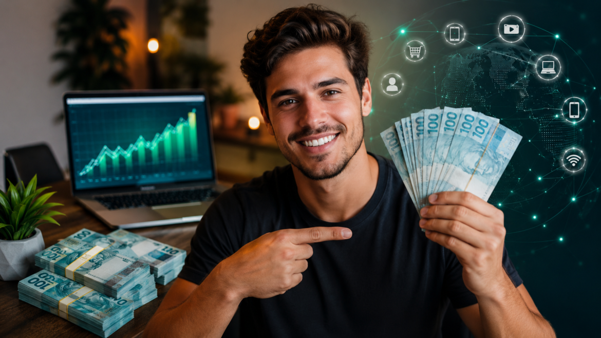 DINHEIRO ONLINE: 10 Maneiras Reais de Ganhar R$ 100 por Dia em 2026!