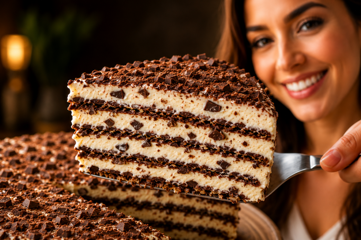 Torta Gelada de Bis: A Sobremesa de 3 Ingredientes que vai Lotar seu WhatsApp de Pedidos