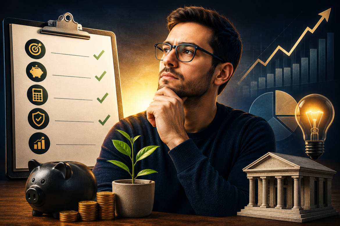 10 Atitudes Financeiras Que Pessoas Inteligentes Tomam Antes de Começar a Investir